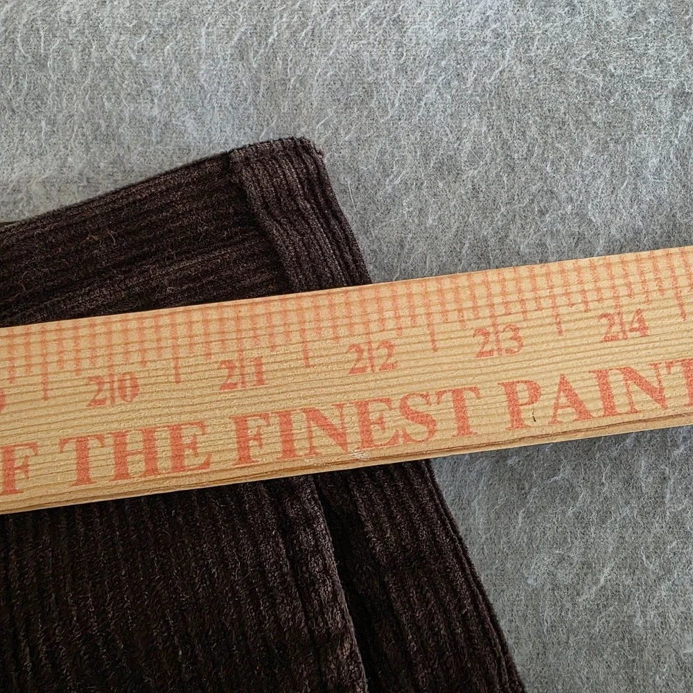 LL‎ Bean Corduroy Pants Men's 44x32 Brown Corduroy Classic Fit Eclectic Poetcore
